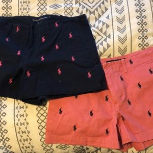 Ralph Lauren logo short